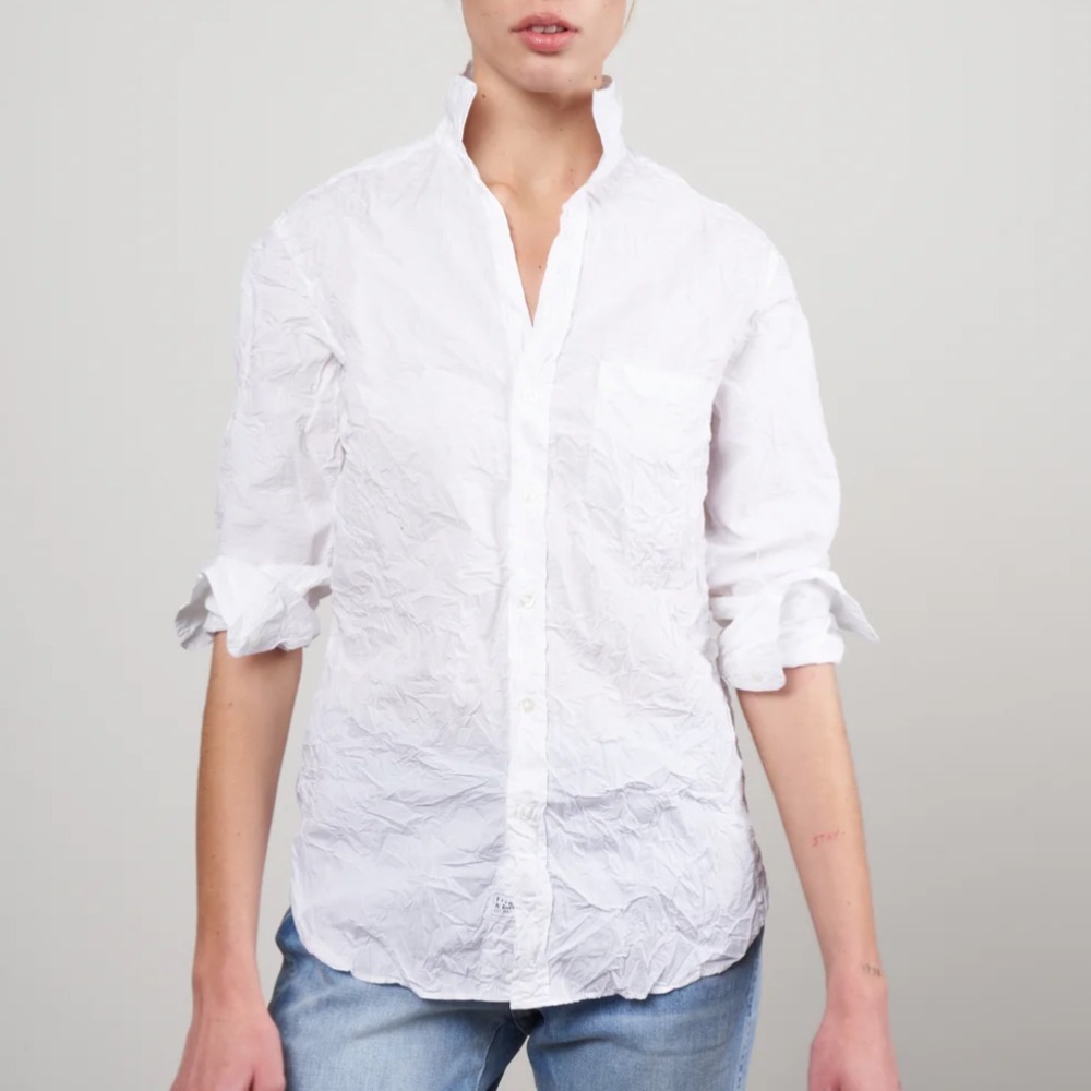Frank & Eileen Crinkle Button Down
